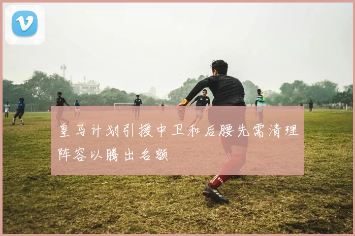 皇马计划引援中卫和后腰先需清理阵容以腾出名额